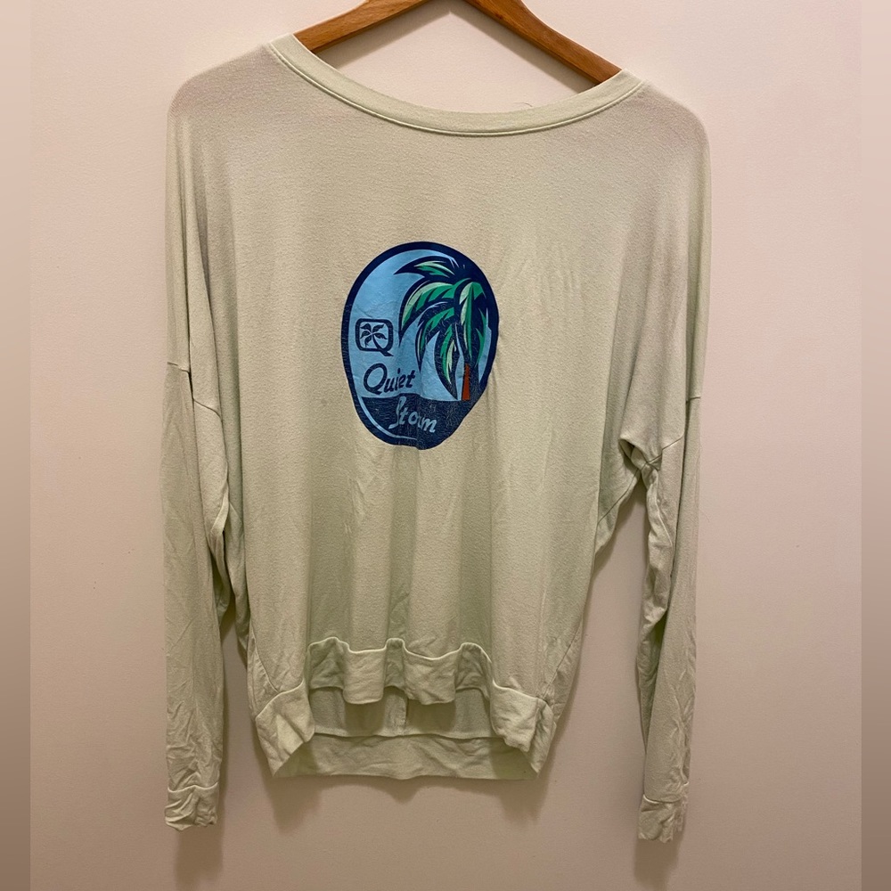 QUIET STORM Long Sleeve Sweater